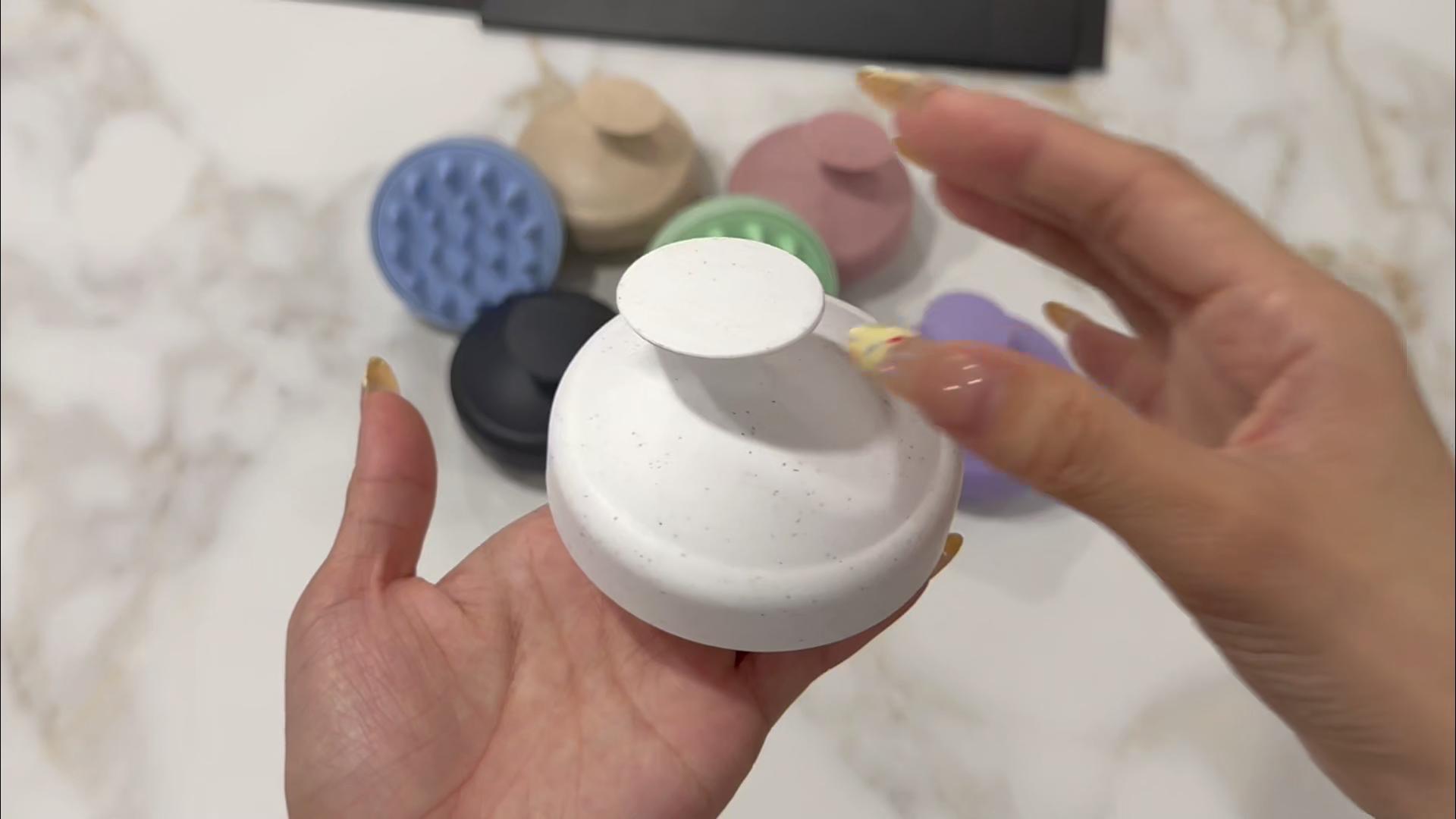 Custom Shampoo Brush for Hair Scalp Massage